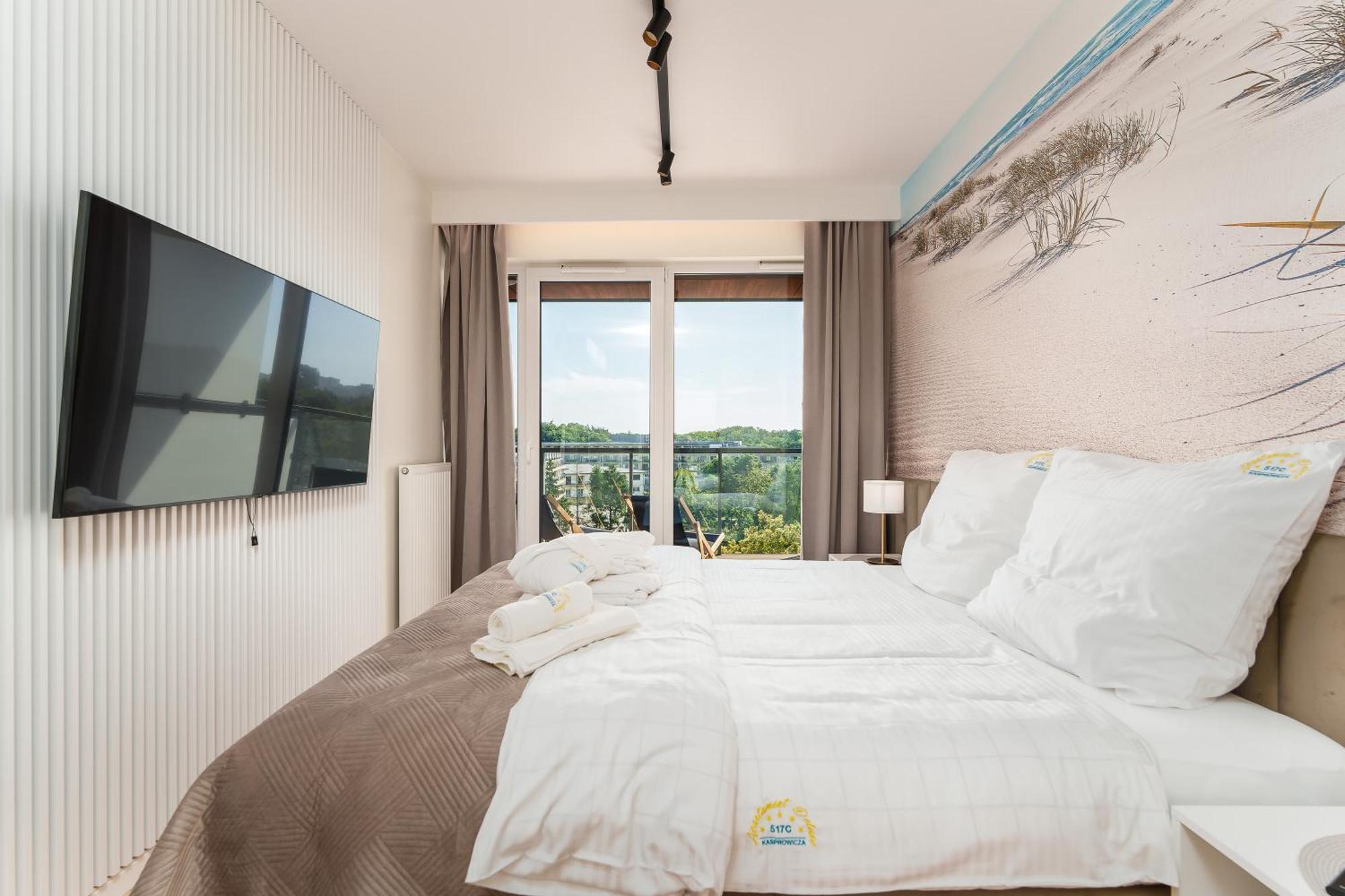 Apartament Delux Kasprowicza 20C Prywatny Parking Basen Sauna Oraz Silownia W Cenie Kołobrzeg Buitenkant foto